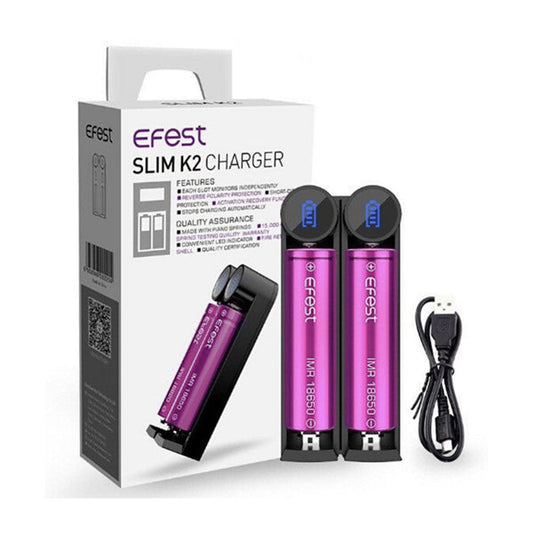 Efest Slim K2 Charger - Vape Center