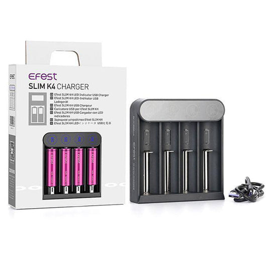 Efest Slim K4 Charger - Vape Center