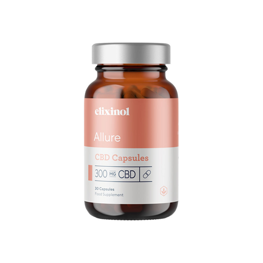 Elixinol 300mg CBD Allure Capsules - 30 Caps - Vape Center