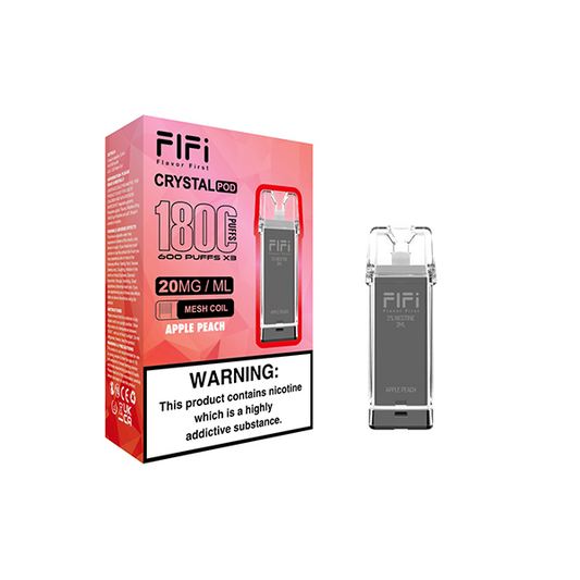 FLFI Crystal Replacement Pods 1800 Puffs 2ml - Vape Center