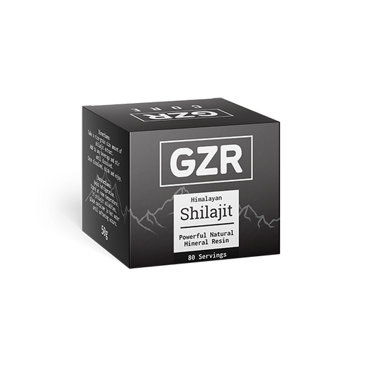 GZR 500mg Himalayan Shilajit Resin 50g - Vape Center