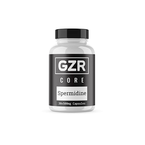 GZR 500mg Spermidine Capsules - 30 Capsules - Vape Center