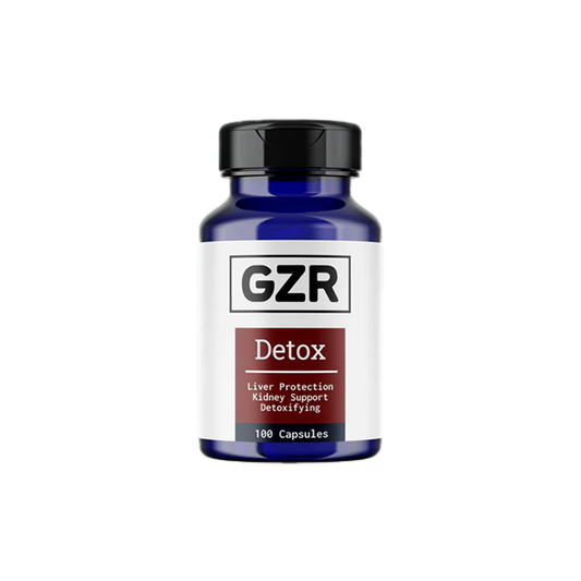 GZR 750mg Detox 100 Capsules - Vape Center