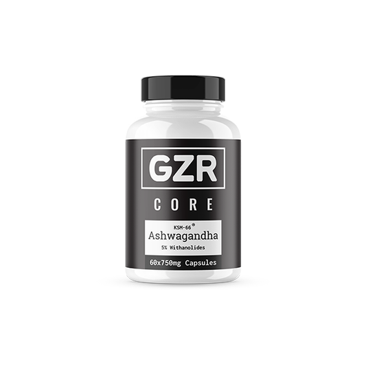 GZR 750mg KSM-66 Ashwagandha Capsules - 60 Capsules - Vape Center