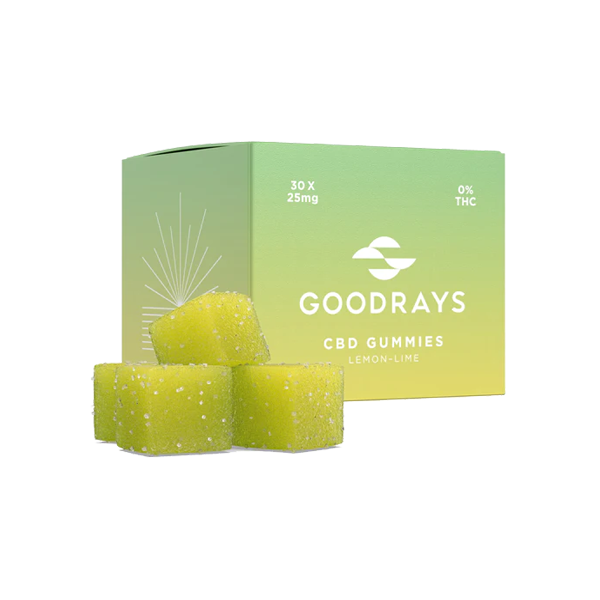 Goodrays 750mg CBD Gummies - 30 Pieces - Vape Center