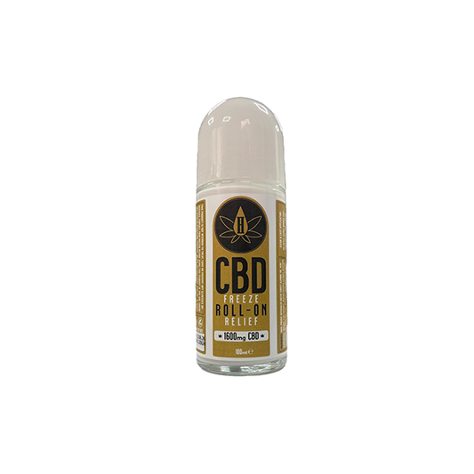 HEMPHASIZE CBD 1600mg Freeze Roll On Relief - 100ml - Vape Center