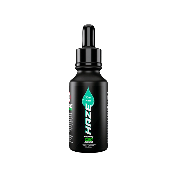 Haze 6000mg CBD Drops - 30ml - Vape Center