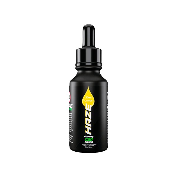 Haze 6000mg CBD Drops - 30ml - Vape Center