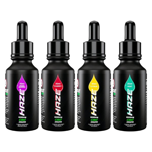 Haze 6000mg CBD Drops - 30ml - Vape Center