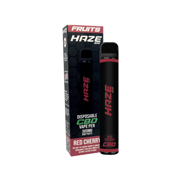 Haze Bar Fruits 300mg CBD Disposable Vape Device 600 Puffs - Vape Center