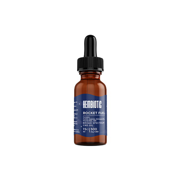 Hembiotic 500mg Broad-Spectrum Functional CBD Oil - 15ml - Vape Center