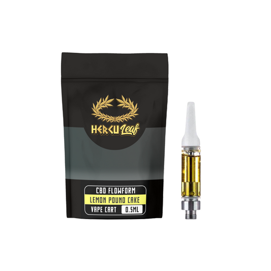 HercuLeaf 450mg CBD Vape Cartridge 0.5ml - Vape Center