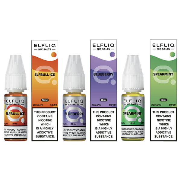 10mg ELFLIQ By Elf Bar 10ml Nic Salt (50VG/50PG)