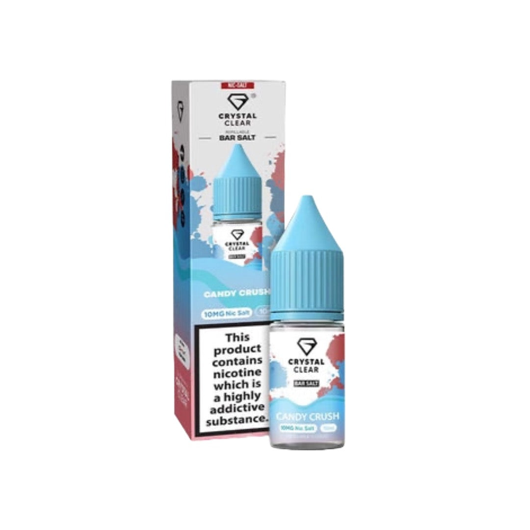 10mg Crystal Clear Nic Salt 10ml (50VG/50PG)