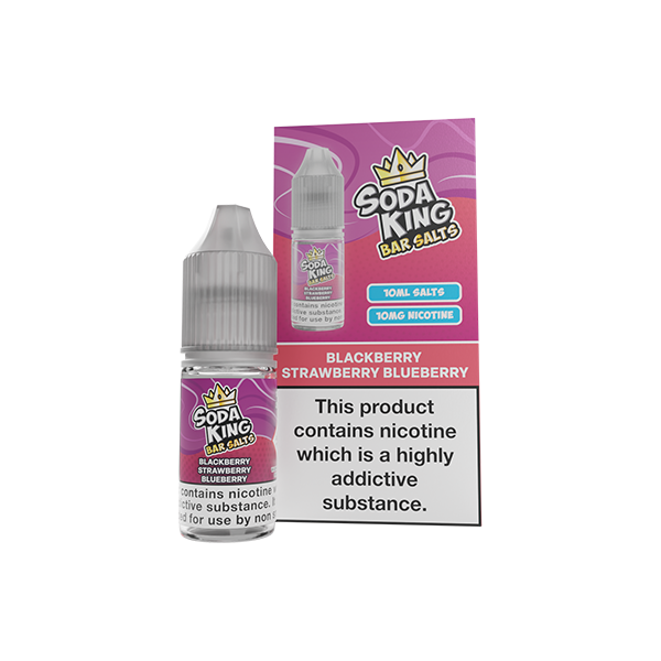 10mg Soda King Bar SALTS Nic Salts 10ml - (50VG/50PG)