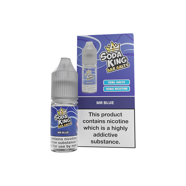 10mg Soda King Bar SALTS Nic Salts 10ml - (50VG/50PG)