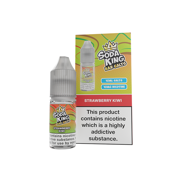 10mg Soda King Bar SALTS Nic Salts 10ml - (50VG/50PG)