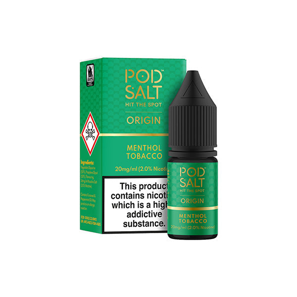 20mg Pod Salt Origins 10ml Nic Salt (50VG/50PG)