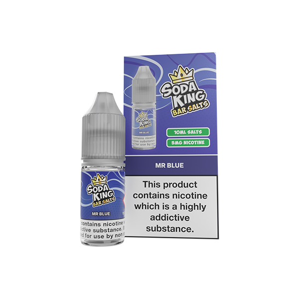 5mg Soda King Bar SALTS Nic Salts 10ml - (50VG/50PG)