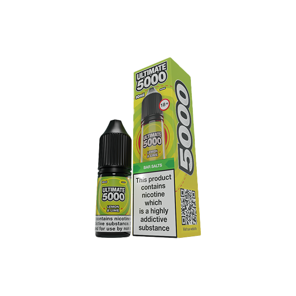 5mg Ultimate 5000 10ml Nic Salt (50VG/50PG)