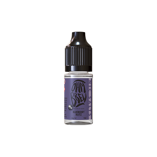 18mg Ohm Brew Balanced Blend 10ml Nic Salts (50VG/50PG)