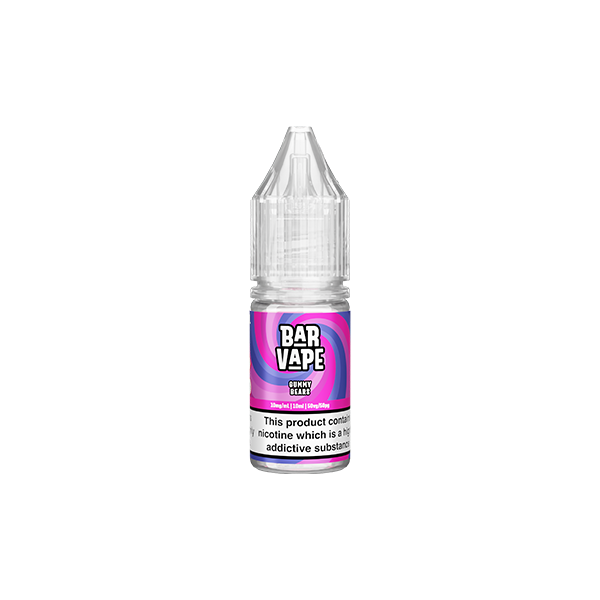 10mg Bar Vape 10ml Nic Salts (50VG/50PG)