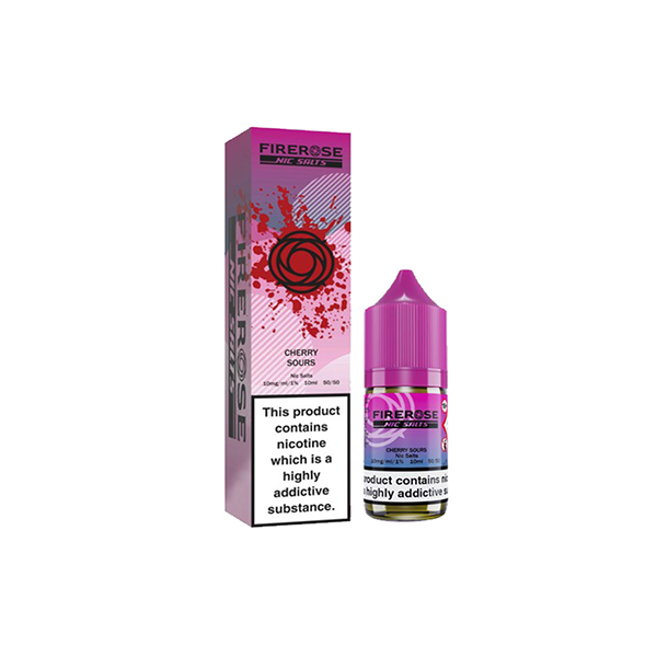 10mg Elux Firerose 5000 Nic salts 10ml (50VG/50PG)