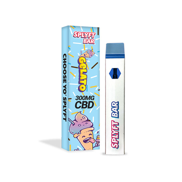 SPLYFT BAR 300mg Full Spectrum Flowform CBD Disposable Vape (BUY 1 GET 1 FREE)