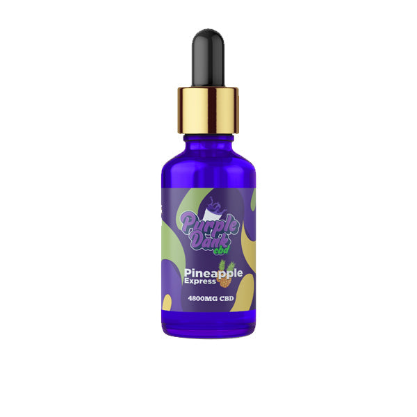 Purple Dank CBD 4800mg Terpene Flavoured Full-Spectrum CBD Oil 30ml (BUY 1 GET 1 FREE)