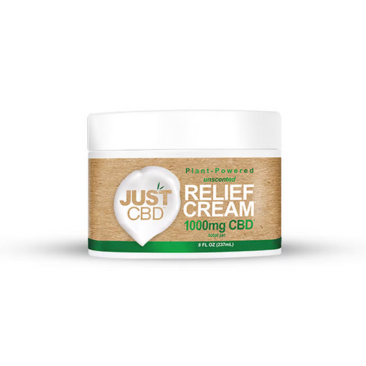 Just CBD 1000mg Pain Relief Cream - 237ml - Vape Center