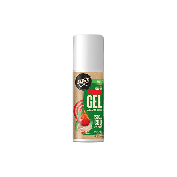 Just CBD 1500mg Roll-On Heat Cream - 89ml - Vape Center