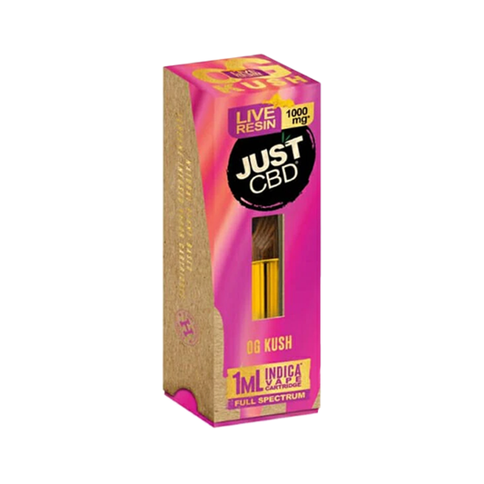 Just CBD Full Spectrum Live Resin 1000mg Signature Cartridges - 1ml - Vape Center