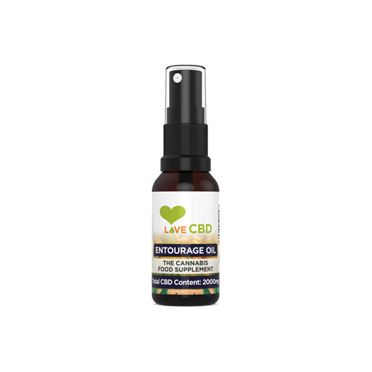 Love CBD 2000mg Entourage CBD Oil Spray - 20ml - Vape Center