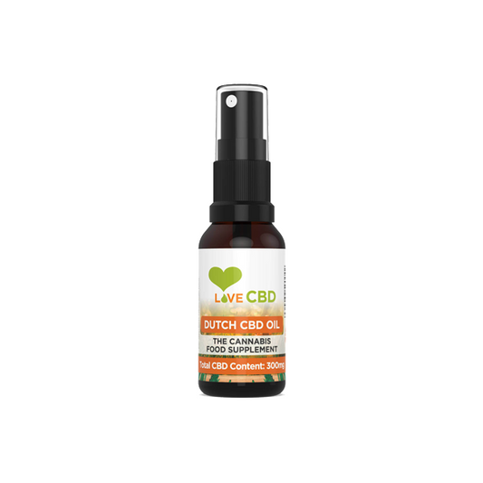 Love CBD 300mg Dutch CBD Oil Spray - 20ml - Vape Center