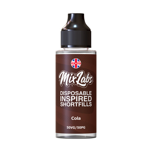 Mix Labs - 100ml Shortfill - Cola - Vape Center