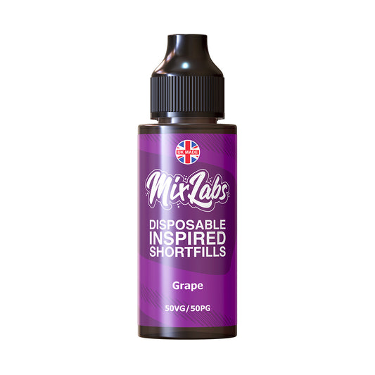 Mix Labs - 100ml Shortfill - Grape - Vape Center