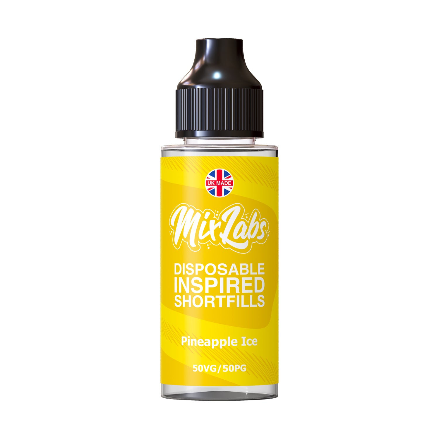 Mix Labs - 100ml Shortfill - Pineapple Ice - Vape Center