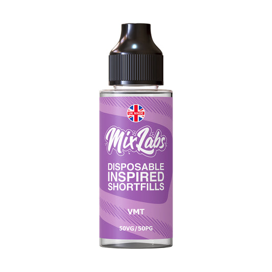 Mix Labs - 100ml Shortfill - VMT - Vape Center