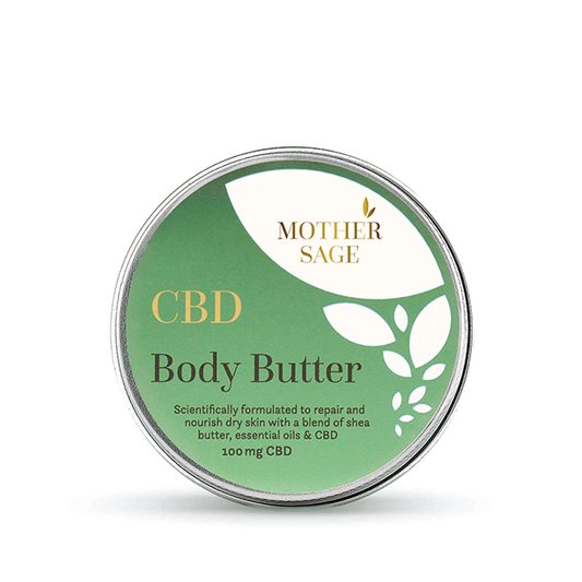 MotherSage 100mg CBD Body Butter - 100ml - Vape Center