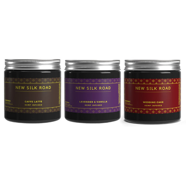 New Silk Road Hemp Infused Candle - Vape Center