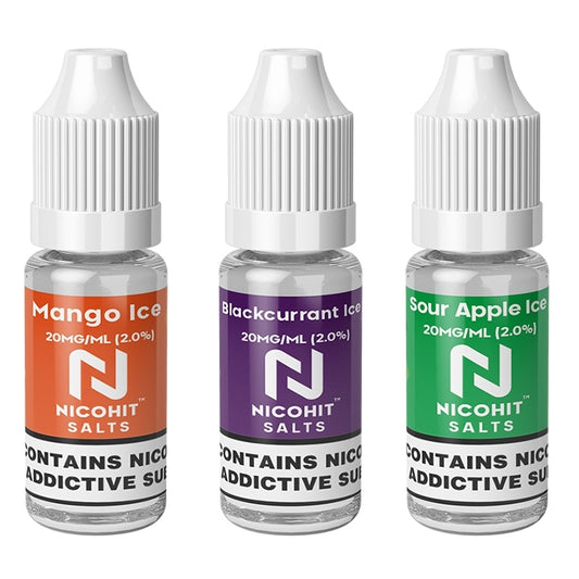 Nicohit 10ml Nic Salts - Vape Center