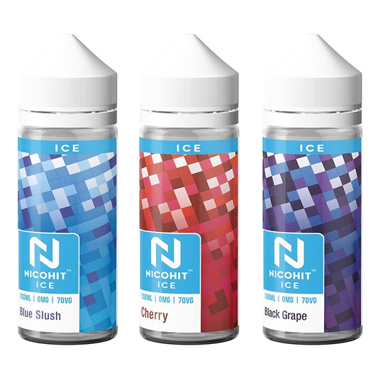 Nicohit ICE 100ml Shortfill - Vape Center