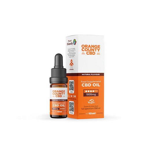 Orange County CBD 1000mg Full Spectrum CBD Oil - 10ml - Vape Center