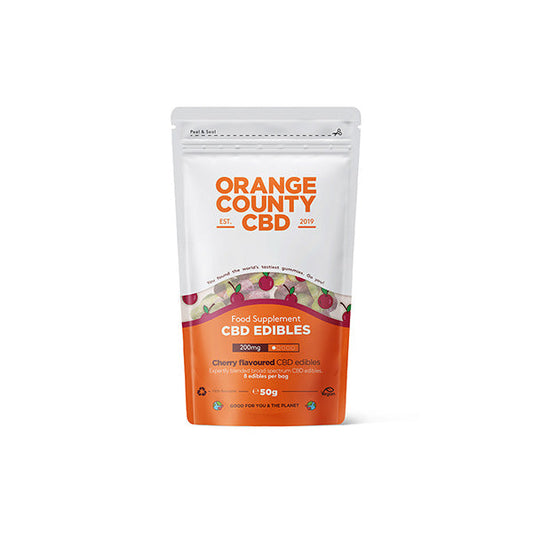 Orange County CBD 200mg Gummy Cherries - Grab Bag - Vape Center