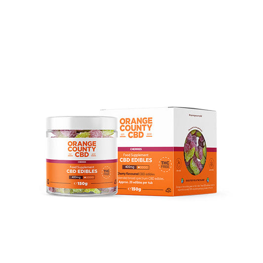 Orange County CBD 400mg Gummies - Small Pack - Vape Center