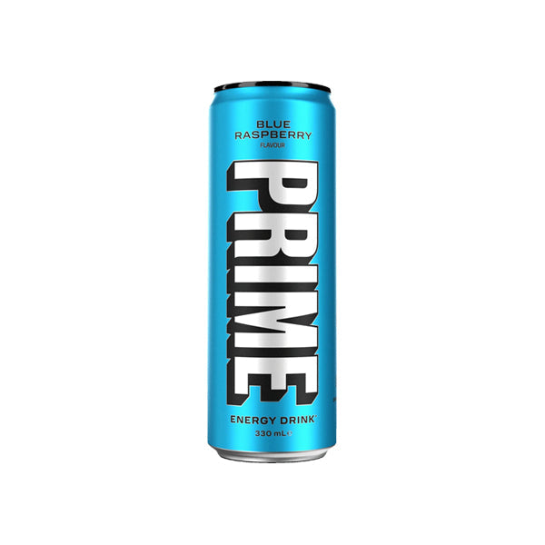 PRIME Energy USA Blue Raspberry Drink Can 355ml - Best Before date - Vape Center