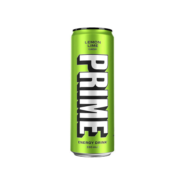 PRIME Energy USA Lemon Lime Drink Can 355ml - Best Before date - Vape Center