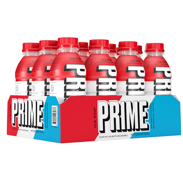 PRIME Hydration USA Ice Pop Sports Drink 500ml- Past Best Before date - Vape Center