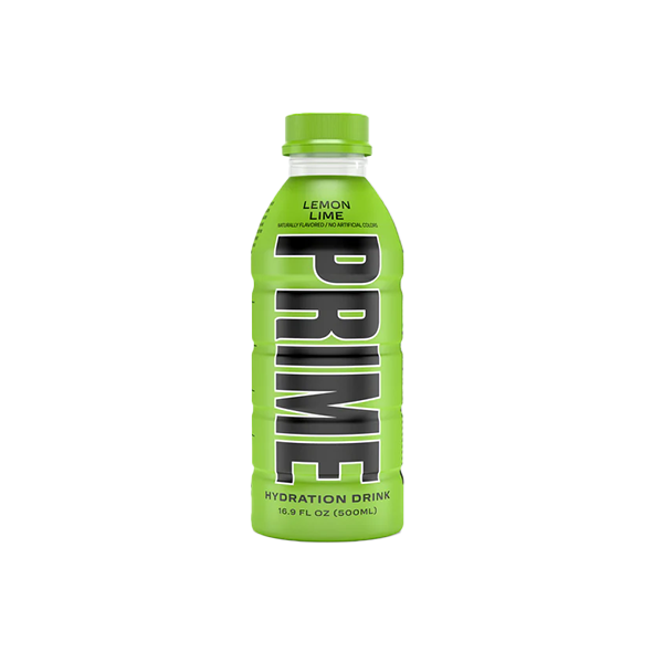 PRIME Hydration USA Lemon Lime Sports Drink 500ml- Past Best Before date - Vape Center