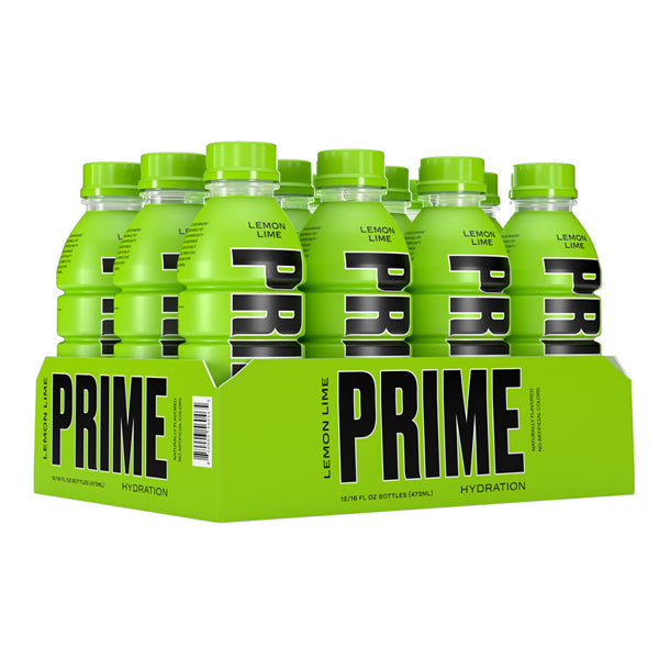 PRIME Hydration USA Lemon Lime Sports Drink 500ml- Past Best Before date - Vape Center